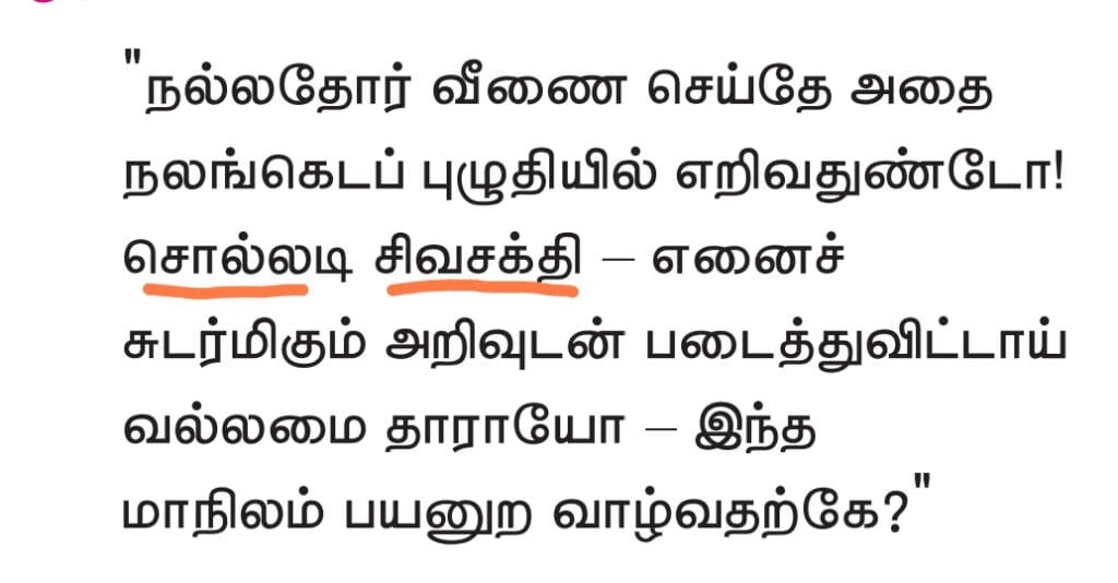 நல்லதோர் வீணை செய்தே